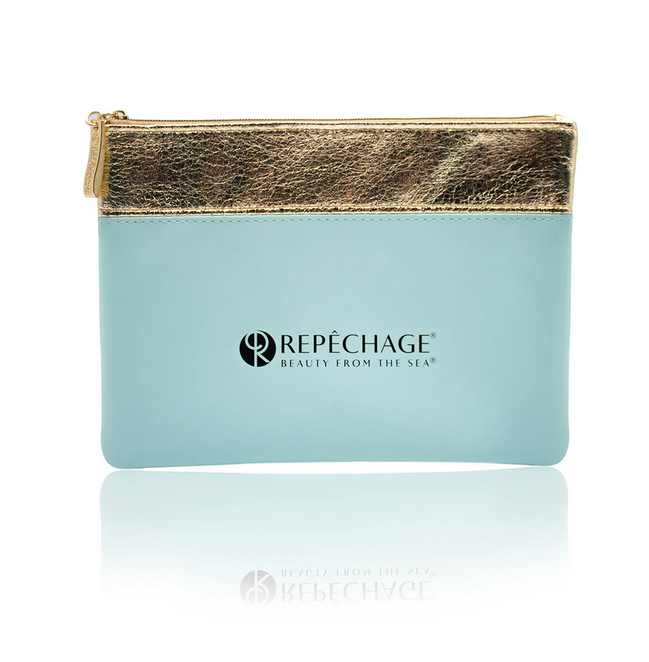 Touch of Gold Luxe cosmetic case