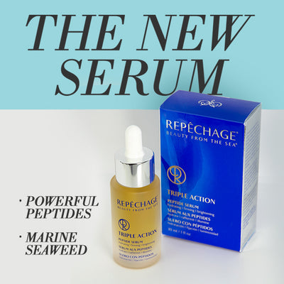 The new serum with powerful peptides and marine seaweed