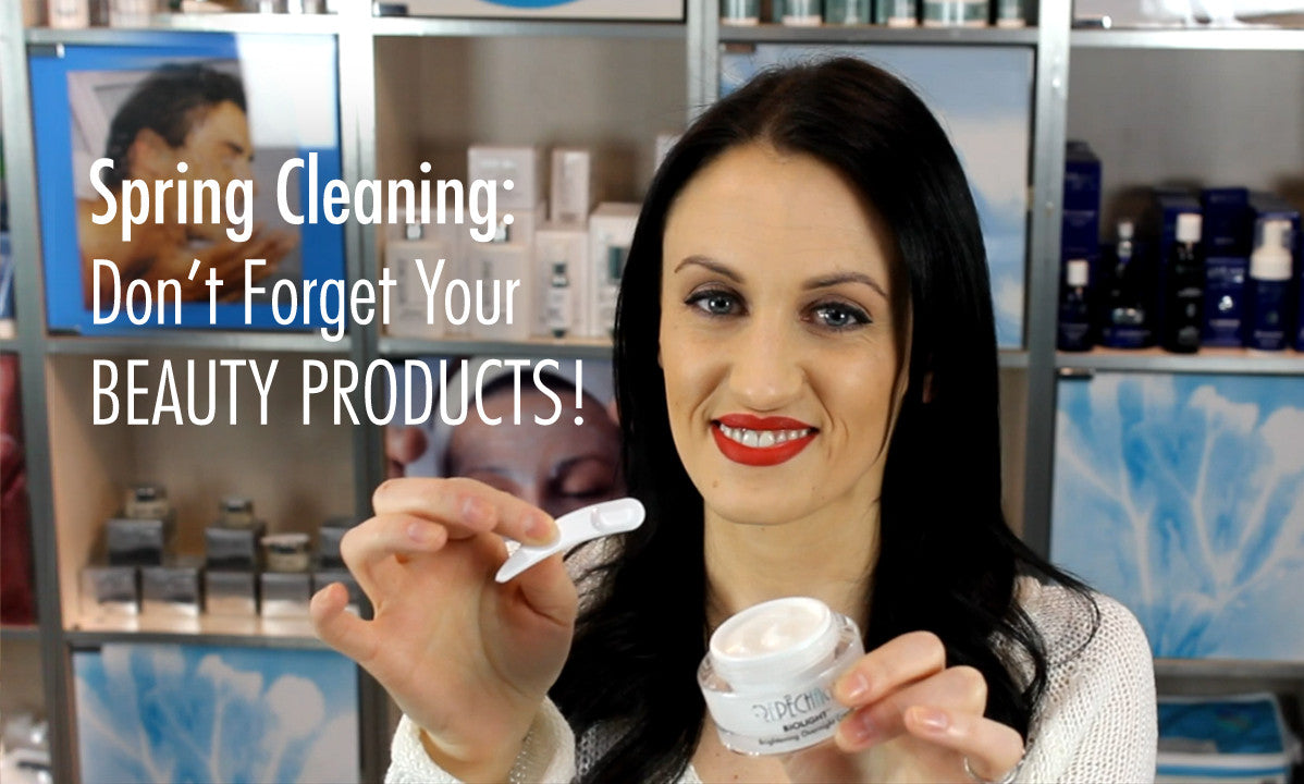 Spring Clean Tips: Beauty Products