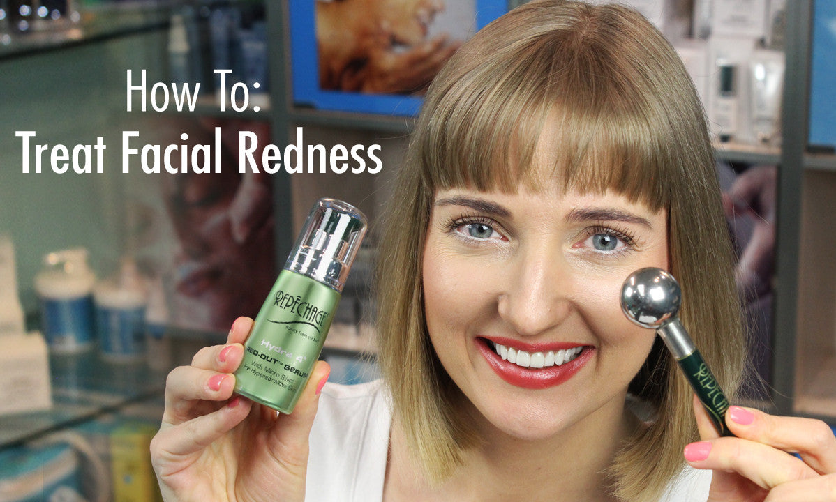 how to get rid of redness on sensitive skin