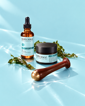 PROMO-Buy Hydra Dew Pure Oil (SU80)+ Hydra Dew Pure Balm (RR05) and Kansa Wand at Special Price Repêchage®