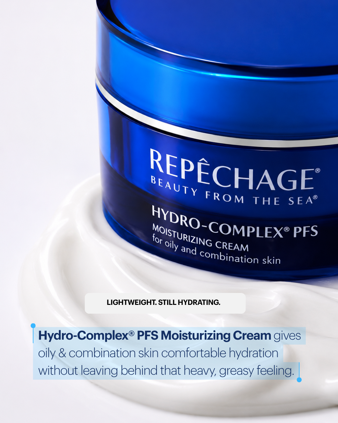 Hydro-Complex® PFS Moisturizing Cream For Oily and Combination Skin Hydra Blue