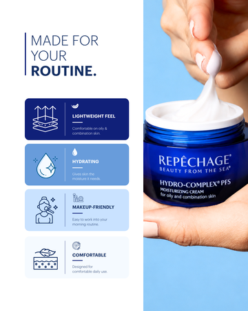 Hydro-Complex® PFS Moisturizing Cream For Oily and Combination Skin Hydra Blue