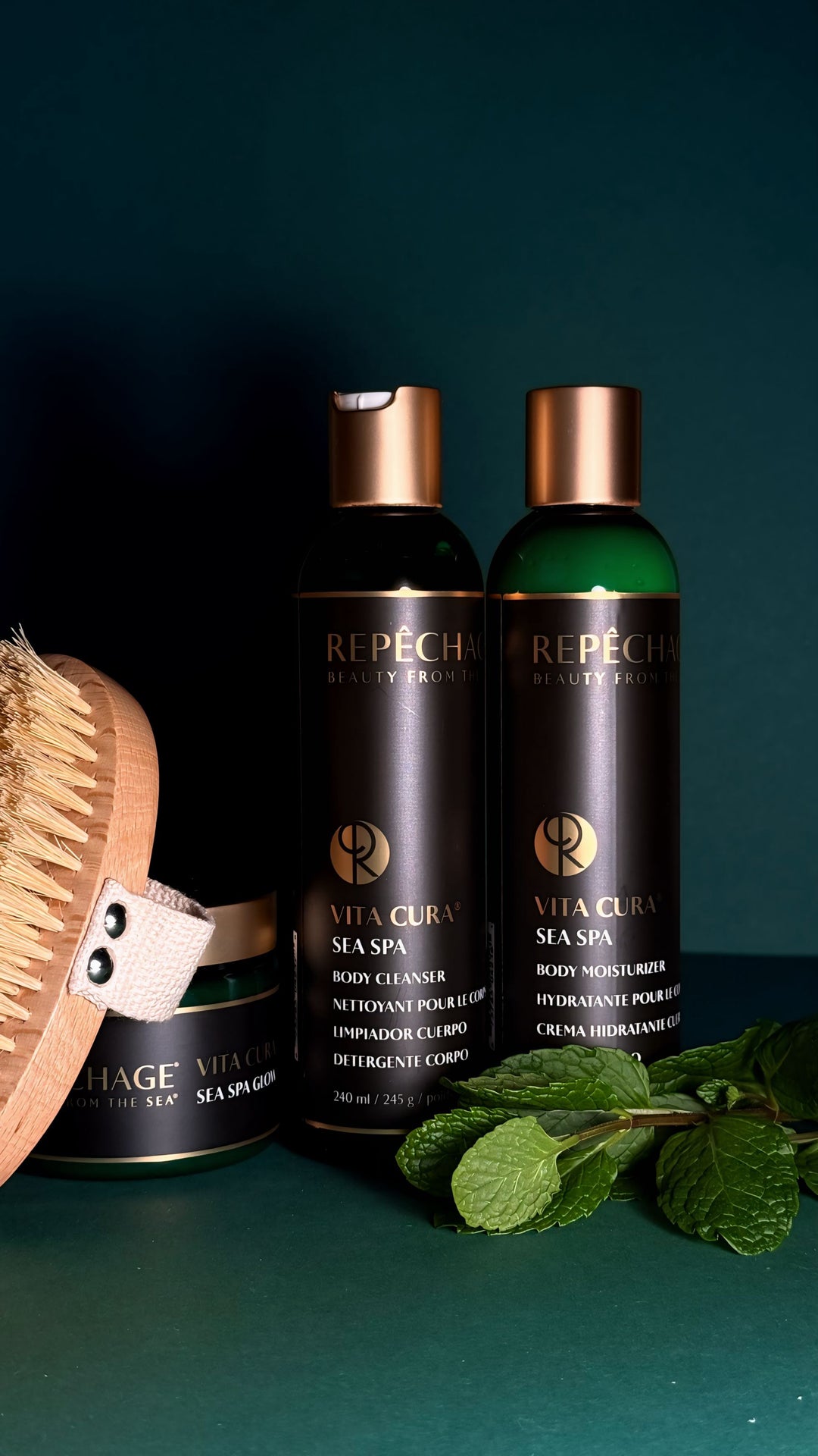 Vita Cura® Sea Spa Body Collection and FREE Dry Body Brush