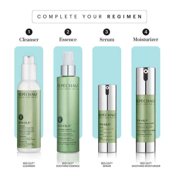 Red-Out® Soothing Moisturizer with seaweed extract and silver Hydra 4