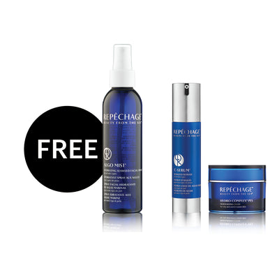 FREE Algo Mist Facial Spray w/ Purchase of C-Serum Seaweed Filtrate & Hydro-Complex PFS Moisturizing Cream for Oily/Combination Skin Skin