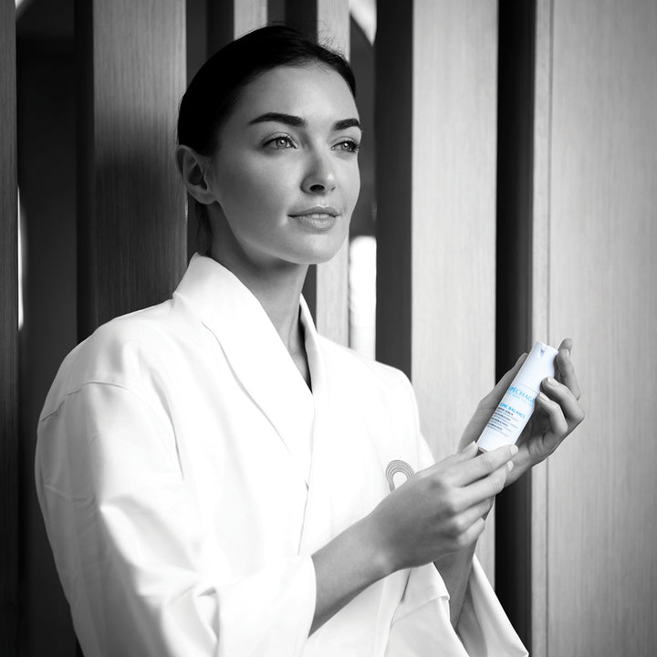 model holding T-Zone balance hydrating serum