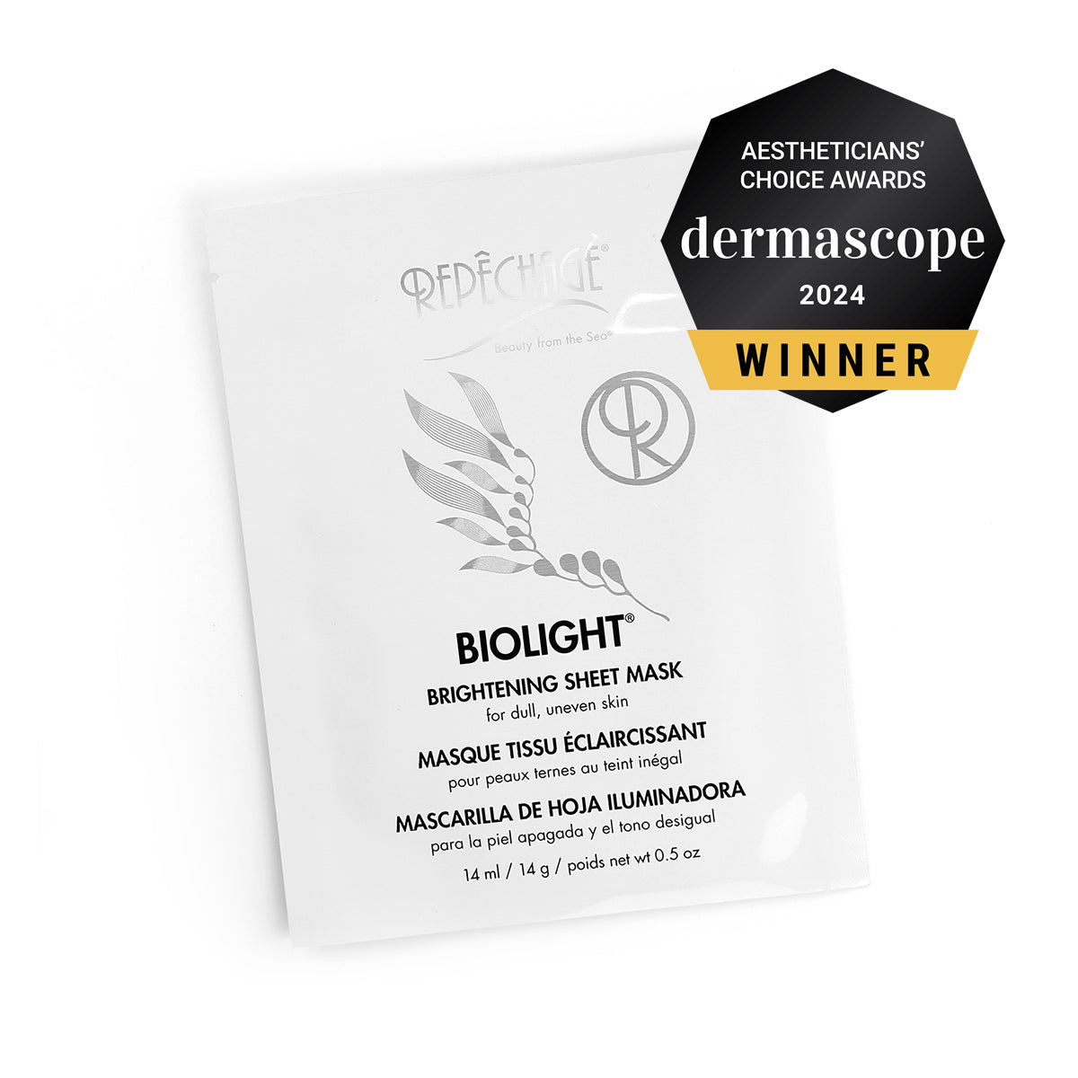 Biolight® Brightening Sheet Mask - Single Sheet Mask dermascope winner 2024