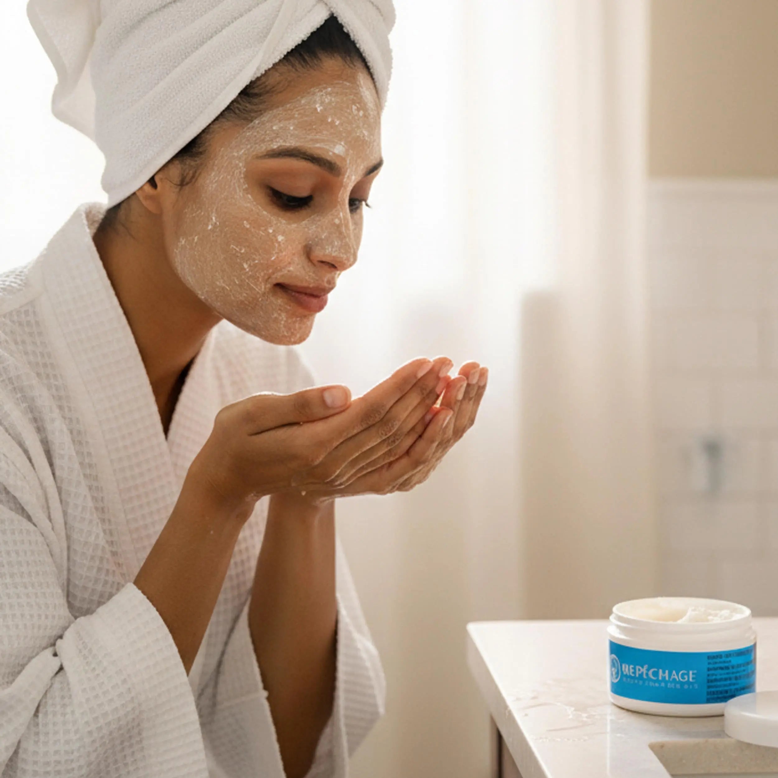 Honey and Almond Facial Scrub – Repêchage®