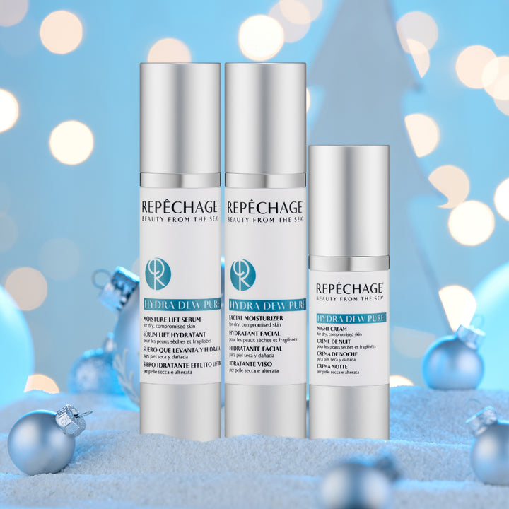 FREE Hydra Dew Pure Moisture Lift Serum w/ Hydra Dew Pure Facial Moisturizer & Hydra Dew Pure Night Cream