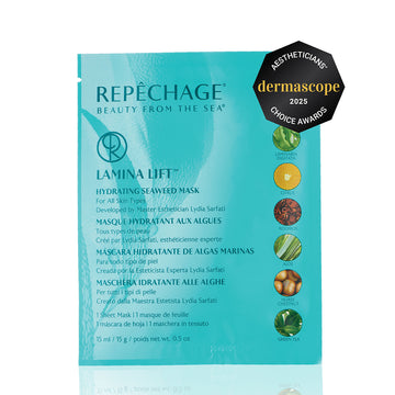 Repèchage Lamina Lift Hydrating Seaweed Mask packaging on a white background