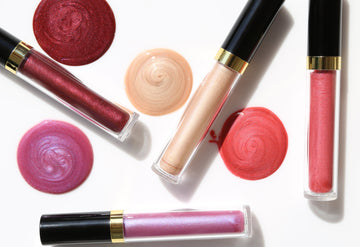 Buy 4 Perfect Skin Conditioning Lip Glosses with Gold Signature Cosmetic Bag Repechage