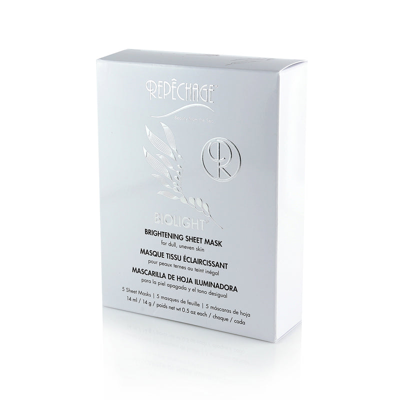 Pile of five Biolight® Brightening Sheet Masks