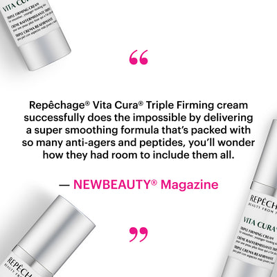 "delivering a super smoothing formula that's packed with so many anti-agers and peptides, you'll wonder how they had room to include them all" - Newbeauty magazine
